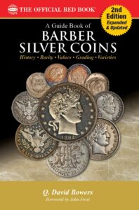 Barber Silver Coins book cover, Second Edition